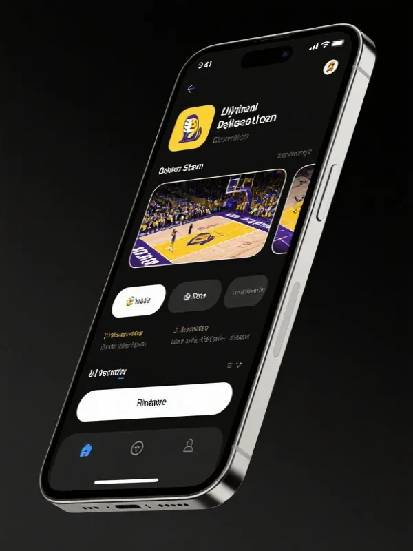 NBA优直播官方APP界面